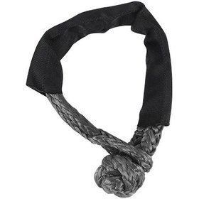 Resim Leezsing Yüksek Çekme Gücüne Sahip 55mm Uhmwpe Yumuşak Çekme Halatı, 10-25 Ton, Gri, Çok Amaçlı Kurtarma Ekipmanı Gri 