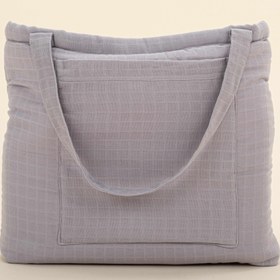 Resim Bebek Bakım Çantası - Gri Müslin 