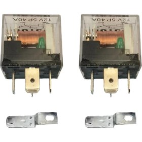 Resim Inwells (iki Adet) Röle 12v. 5 Uçlu. 40 A. Far. Korna. Fan. Lpg Role 