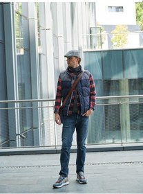 Resim Erkek Slim Fit Lacivert Rüzgar Ve Su Itici Termo Iç Astarlı Nefes Alabilen Yelek Ncs Jeans 4514-Lacivert 