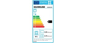 Resim Silverline Siyah Cam BO65E1B01 Fırın 