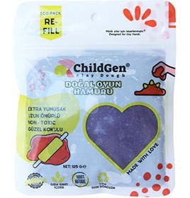 Resim ChildGen 125 GR Kartuş Oyun Hamuru - Mor CHLDGEN132 