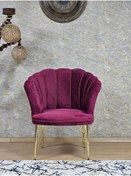 Resim ZAFİR Tekli Gold Kaplama Tel Ayak Papatya Çay Seti Koltuk Takımı , Balkon, Salon, Ofis, Cafe Koltuk Takımı 