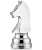 Resim Lamedore Chess Knight Nickel 25x52 Cm 
