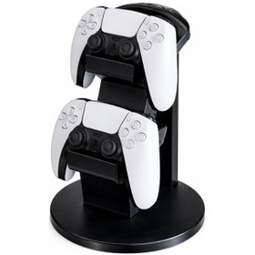 Resim Ps5 Dualsense Ve Kulaklık Standı Çift Katlı Düzenleyici Gamepad & Headset Masaüstü Organizer 