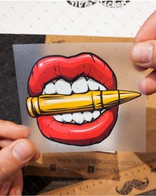 Resim Bay Etiket Msl126 Kursun Isiran Dudak Etiketi 