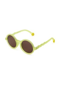 Resim Olivio&co Classic Round Çocuk Güneş Gözlüğü - Lime Green Çok Renkli 