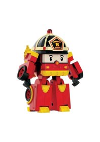 Resim Sesli Ve Işıklı Robocar Poli Büyük Transforming Robot Roy Rocky 