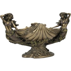 Resim Veronese Deniz Kızı Figürlü Gondol Çok Amaçlı Kase 36cm 