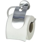 Resim Çelik Banyo Karaca Kapaklı Kağıtlık Krom Montajlı 