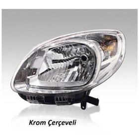 Resim Ayfar 202313 - Far Sol Elk. Motorlu Renault Kangoo 12 Krom Çerce 