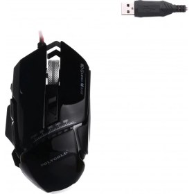 Resim Polygold Profesyonel Işıklı Oyuncu Mouse 
