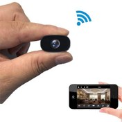 Resim Sanlindou Hd 1080 P Mini Ev Güvenlik Kamera Taşınabilir Kablosuz Wifi Uzaktan Görüntüleme Dadı Kamera Küçük Spy Kamera Hareket Algılama-32Gb (Siyah) (Yurt Dışından) 