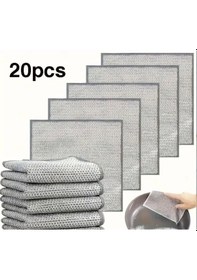 Resim Mainshop Bulaşık Tel Bezi 20 Adet M-602 Gri 