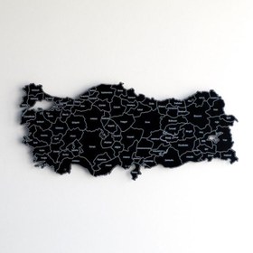 Resim UV Baskılı Metal Türkiye Haritası 