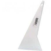 Resim Compax Cam Filmi Uygulama Aparatı Üçgen İnce Ağız beyaz Ragle 12cm x 22cm 