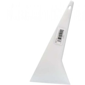 Resim Compax Cam Filmi Uygulama Aparatı Üçgen İnce Ağız beyaz Ragle 12cm x 22cm 