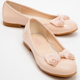 Resim Mnpc Kız Çocuk Pudra Fashion Babet 25y4b10053173 Pudra 