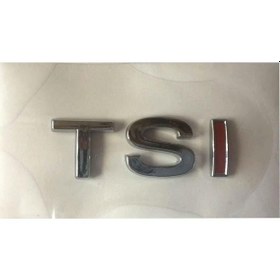 Resim Vw Tsı Yeni Model Iki Kırmızı Bagaj Yazısı Logo Şilt 5K0853675N 