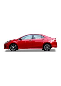 Resim Toyota Corolla Uyumlu 2012-2016 Yan Marşpiyel Seti Plastik 