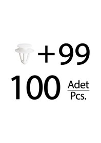 Resim Opel İçin Döşeme Klipsi- 100 Adet 