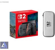 Resim Nintendo Swich 2 + Gümüş Swich 2 Çanta Asem Konsolu 