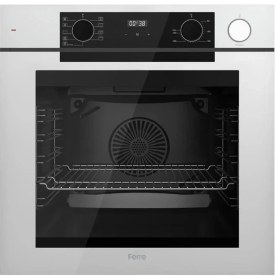 Resim Ferre Artline Fryart & Steamart QEP64CB Beyaz Cam Ankastre Fırın 