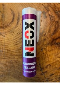 Resim Neox Beyaz Silikonize Mastik 450 Gr 