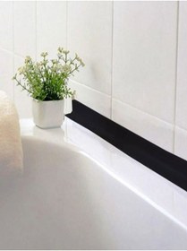 Resim Özasya AVM 3.2 Metre Su Sızdırmaz Bant Kenar Mutfak Banyo Duvar Küvet Lavabo Bandı Ev Iş Ofis Için SİYAH RENK 