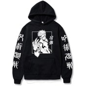 Resim GALASHOP Jujutsu Kaisen Gojo Satoru Baskılı Hoodie Model459 