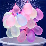 Resim 1000 Adet Su Dolgulu Renk Karışımı Balonlar 13.0 cm - Plaj, Doğum Günü Partileri, Mezuniyetler ve Aile Toplantıları için Canlı Karışık Renkler, Hızlı Doldurulabilen Su Balonları, Bayramlık Etkinlik Temel Malzemeleri, Şenlikli Ortam Artırıcı, Dayanıklı Parti Balonları 