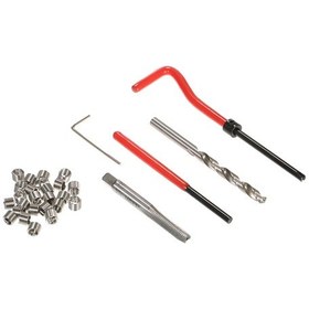 Resim 30 Adet Metrik Diş Tamir Ekleme Kiti M5 M6 M8 M10 M12 K20293-3 M6 -1 