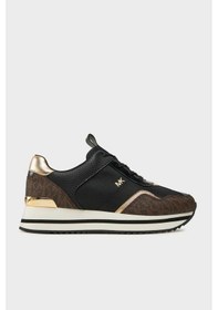 Resim Michael Kors Bayan Ayakkabı 43r4rnfscd 007 Siyah-kahve Siyah-kahve Siyah - Kahverengi 