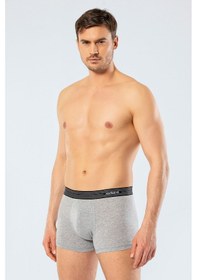 Resim Cacharel Erkek 2'li Boxer Düz 1318/gri Gri 