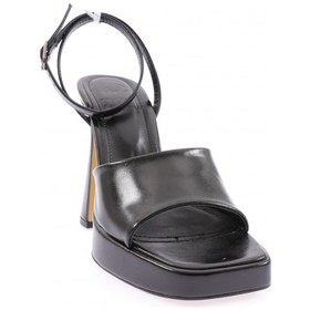 Resim Dgn 3587-23y Kadin Kristal Kalin Bantli Kalin Topuklu Sandalet 3587-2271-R203 Siyah 