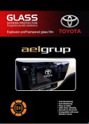 Resim Toyota Auris Navigasyon Ekran Koruyucu Cam Film 