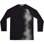 Resim Uv Korumalı Genç Uzun Kollu Tek Üst Mayo Erkek Çocuk Tshirt 5317 Siyah Siyah 