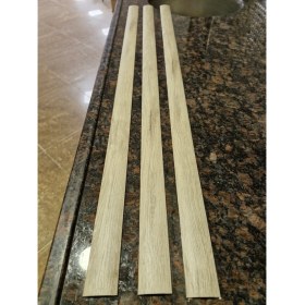 Resim ORSA Parke Eşik Çıtası Kendinden Yapışkanlı Bodrum Renkli Alüminyum Profil 90 Cm/3 Adet. 