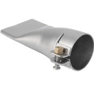 Resim Geeroyoo Stainless Steel Isı Dayanıklı Plastik Kaynak Ucu - Boru, Zemin, Tampon Tamiri İçin Geniş Üçgen Düz Açık Kaynak Aksesuarı 