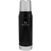 Resim Stanley Klasik Vakumlu Paslanmaz Çelik Termos Siyah 0.75 Lt 