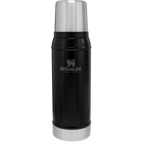 Resim Stanley Klasik Vakumlu Paslanmaz Çelik Termos Siyah 0.75 Lt 