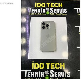 Resim Apple iPhone 15 Pro İkinci El YD | 256 GB | Natürel Titanyum 