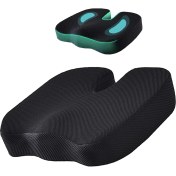 Resim Planet Hemoroid Basur Kuyruk Sokumu Oturma Simidi Minderi Yastığı Visco Ortopedik Yastık 