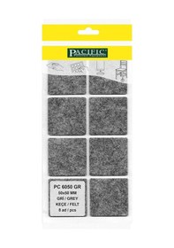 Resim Pacıfıc Gri Yapışkanlı Keçe 50mm X 50mm 