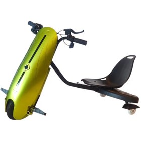 Resim Citymate Drift Car Elektrikli Kaykay Hoverboard Yeşil Kasa 
