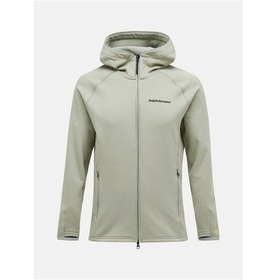 Resim M Chill Light Zip Hood Fleece Lımıt Green G77250130-30179-3889 Yeşil 