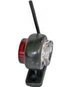 Resim Ahmet Otomotiv Mini Takoz 12 Ledli Kırmızı-beyaz 12v-24v 