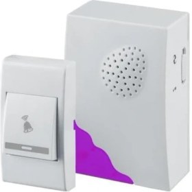 Resim Mcreative Pilli Uzaktan Kumandalı Zil Seti - Kablosuz Kapı Zili Wireless 36 Melodi 