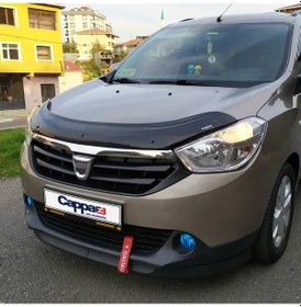 Resim Cappafe Dacia Lodgy Ön Kaput Koruyucu Rüzgarlık 4Mm Abs 2013-› N11.16747 