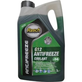 Resim Rasch G12 Organik Radyatör Antifriz Yeşil -56° - 3 Lt. 